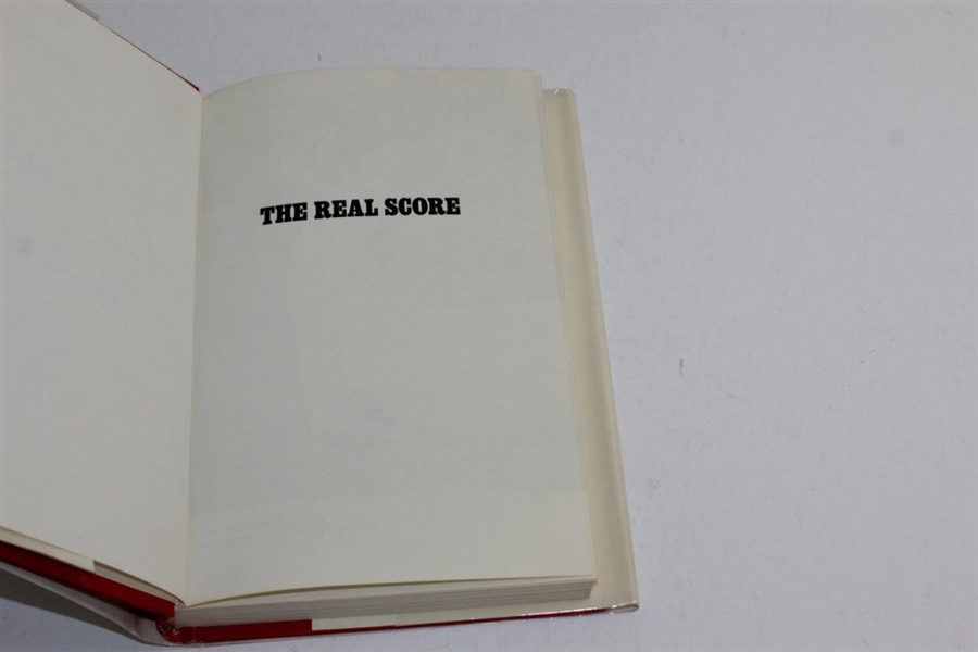 1976 'Gene Littler: The Real Score' Signed by Gene Littler - in Dust Jacket