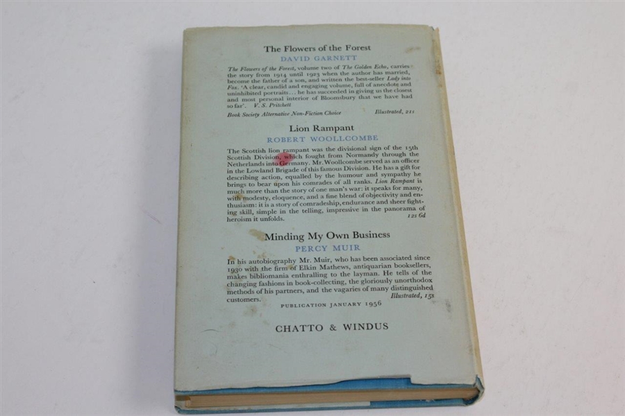 1955 'The World That Fred Made: An Autobiography' Book by Bernard Darwin in Dust Jacket