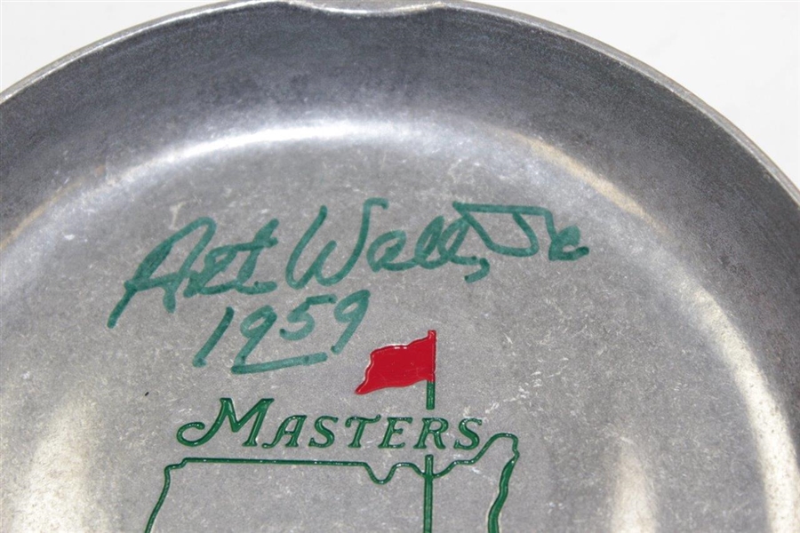 Art Wall, Jr. Signed Masters Pewter Putting Cup with Year Won Notation JSA ALOA