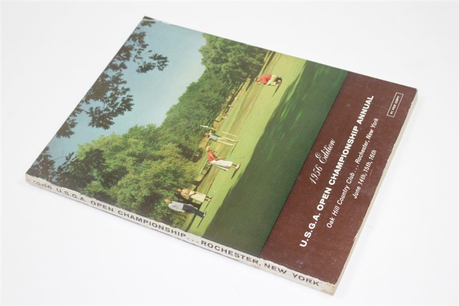 1956 US Open at Oak Hill Country Club Official Program - Cary Middlecoff Winner