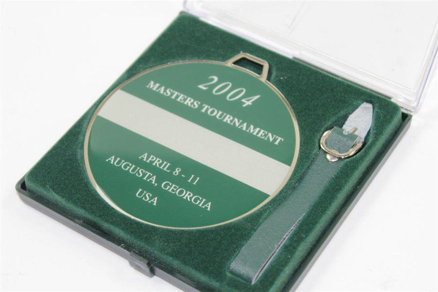 2004 & 2001 Masters Tournament Bag Tags in Original Boxes