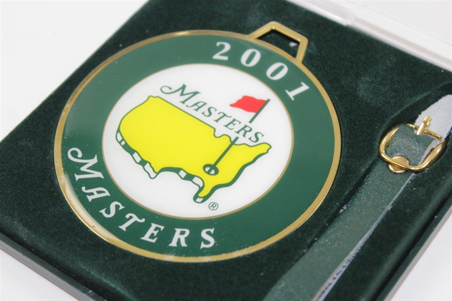 2004 & 2001 Masters Tournament Bag Tags in Original Boxes