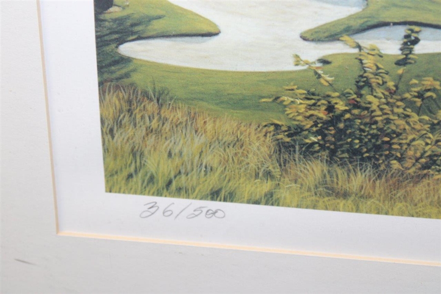 1989 'The National' Ltd Ed 36/500 Artist John Littlejohn Signed Print - Framed
