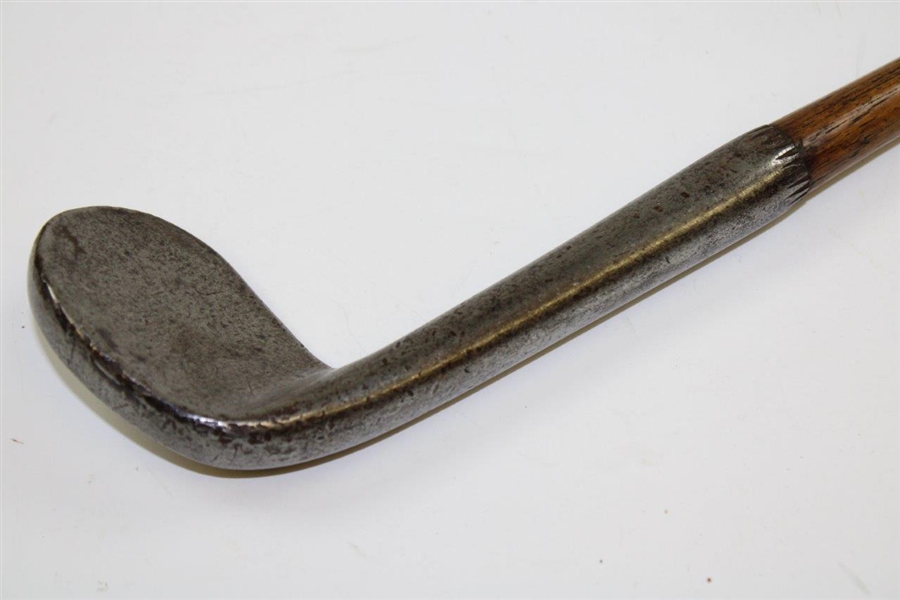Mid 1800's Unknown Maker Rut Iron with Owners Initials 'A.M.' Shaft Stamp