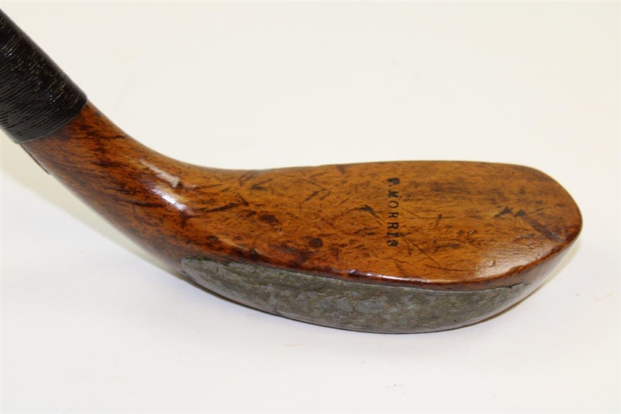 Mid-Late 1800's Tom Morris 'T. Morris' Short Spoon Sourced from Miller Low Collection