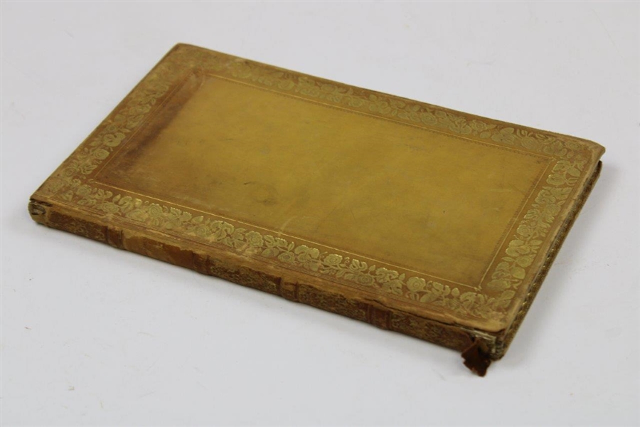 1813 Carminum Rariorum Macaronicorum Delectus Edinburgh Book with USGA Bookplate