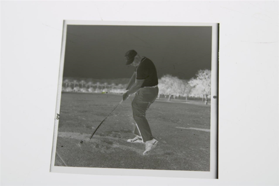 Jack Nicklaus Eldorado 2-1-1962 Photo with Original Negative & Two Small Photos