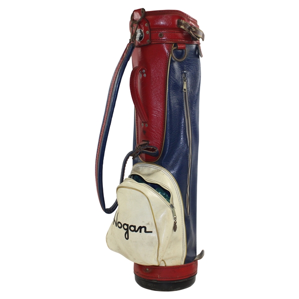Classic Ben Hogan AMF Red, White, & Blue Full Size Golf Bag - Used