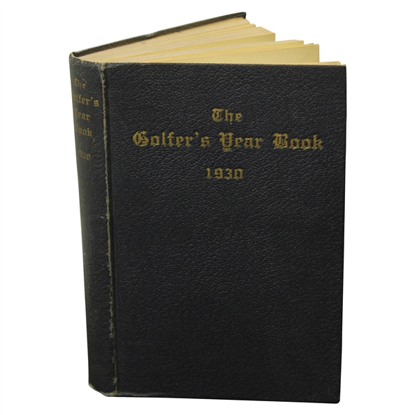 1930 The Golfer's Year Book