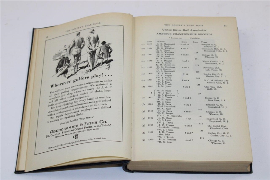 1930 The Golfer's Year Book