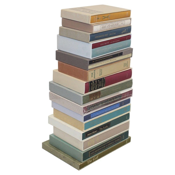 A Complete set of 17  Ltd Ed Books Comprising the USGA Rare Book Library Collection - Instant Library
