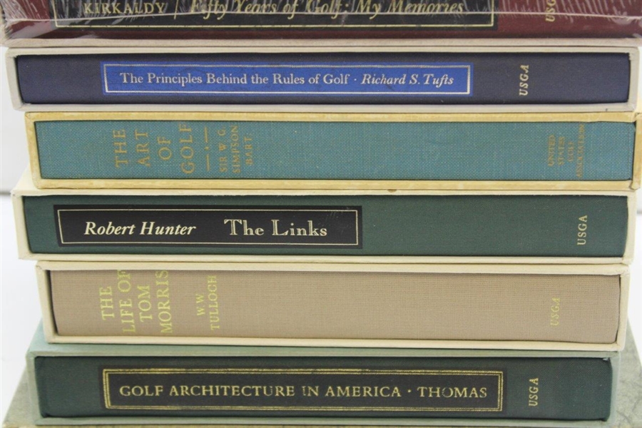 A Complete set of 17  Ltd Ed Books Comprising the USGA Rare Book Library Collection - Instant Library