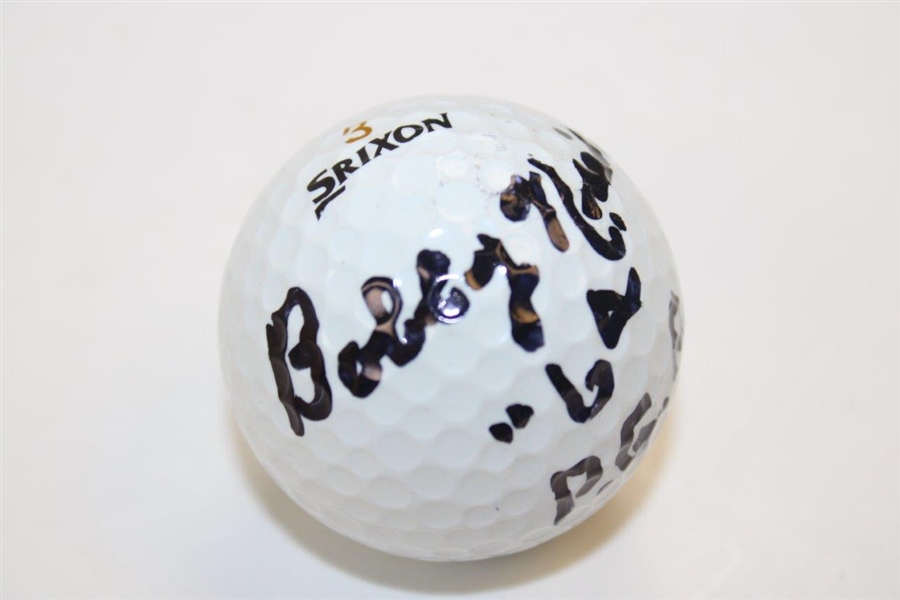 Bobby Nichols Signed Srixon Logo Golf Ball with Inscribed 64 PGA JSA ALOA