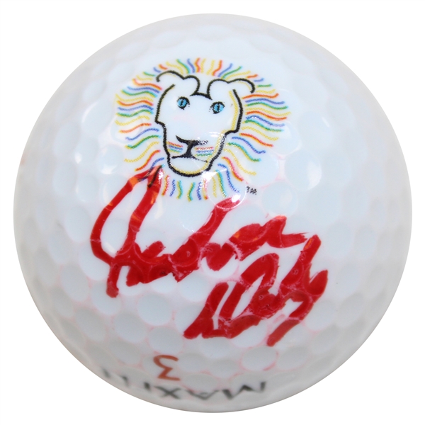 John Daly Signed MaxFli Lion Logo Golf Ball JSA ALOA
