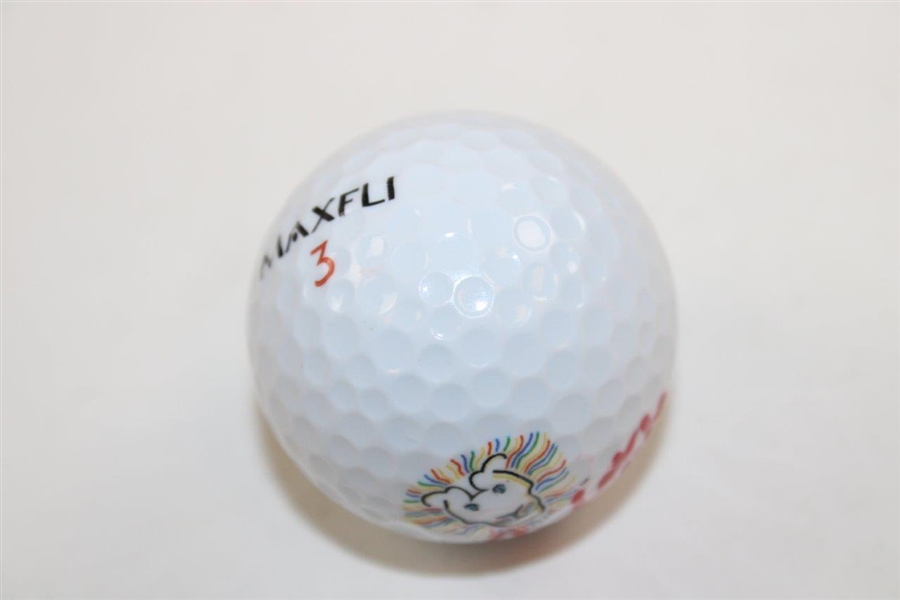 John Daly Signed MaxFli Lion Logo Golf Ball JSA ALOA