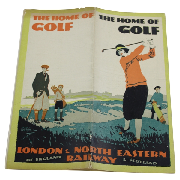 Vintage 'The Home of Golf' London & North Eastern Railway of England & Scotland Booklet