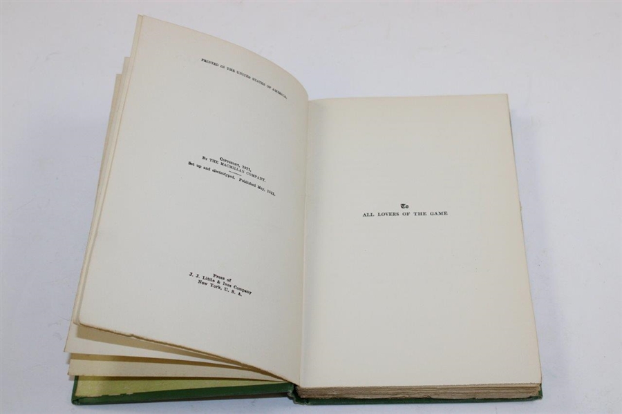 1921 'Lyrics of the Links' Book Compiled by Henry Lithcfield West