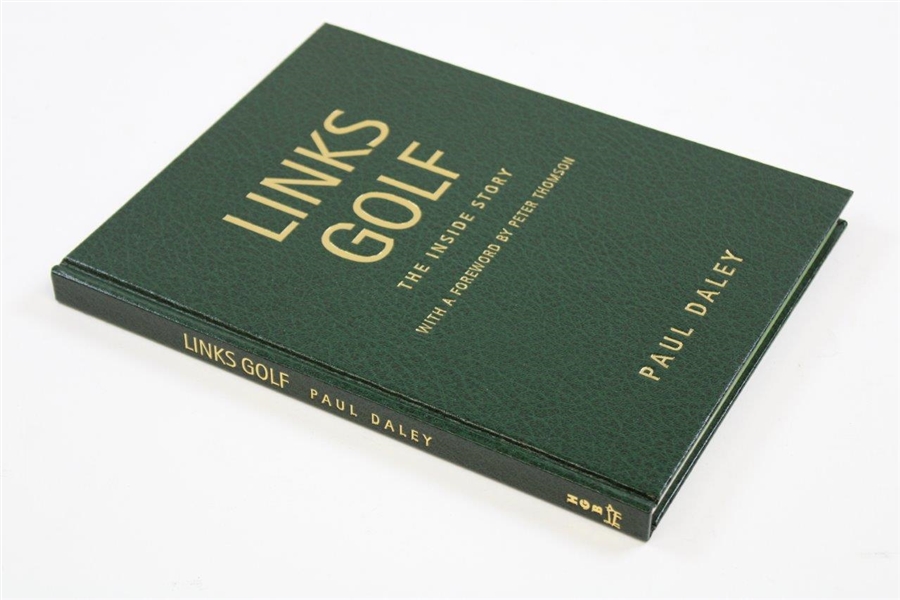 2000 'Links Golf: The Inside Story' Ltd Ed #19/100 Book Double Signed by Author Paul Daley
