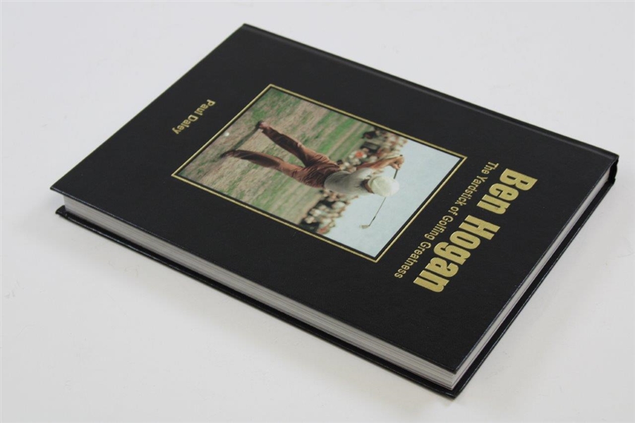 2017 'Ben Hogan: The Yardstick of Golfing Greatness' Ltd Ed #131/500 Book Signed by Author Paul Daley