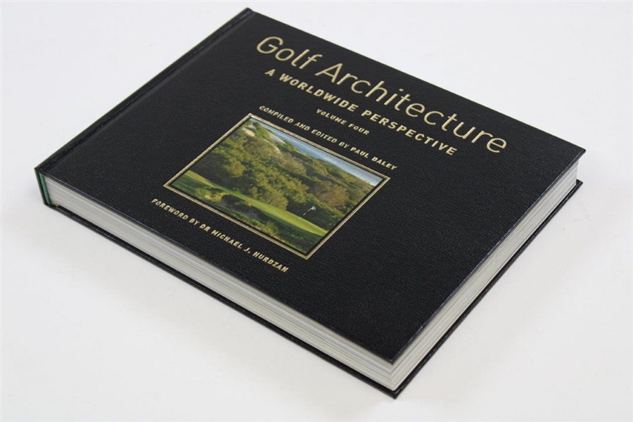 2008 'Golf Architecture: A World Perspective' Vol. 4 Ltd Ed #91/100 Book Signed by Author Paul Daley