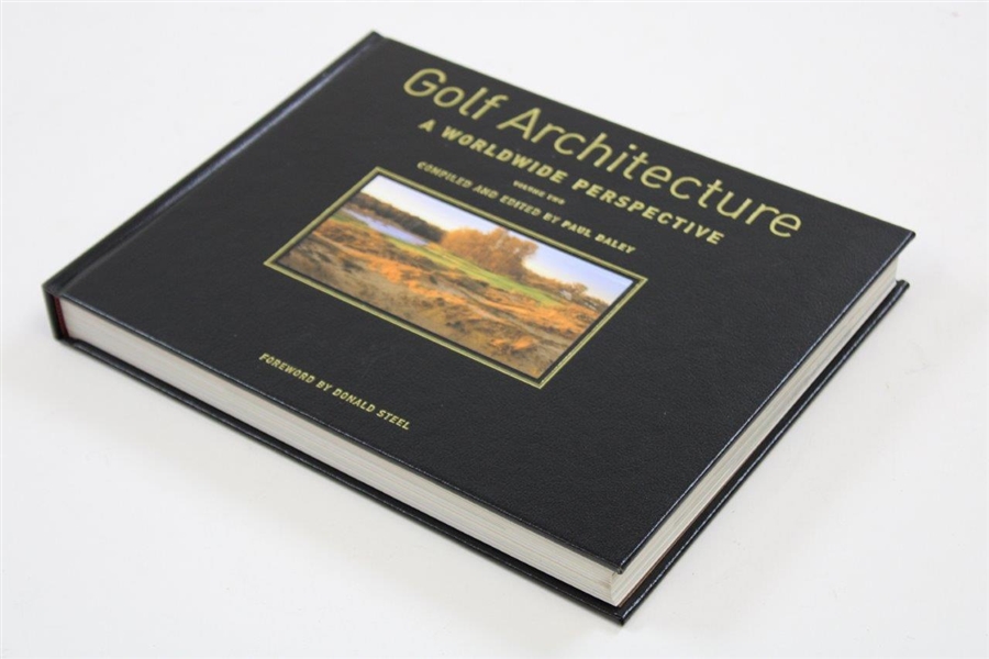 2003 'Golf Architecture: A World Perspective' Vol. 2 Ltd Ed #60/100 Book Signed by Author Paul Daley