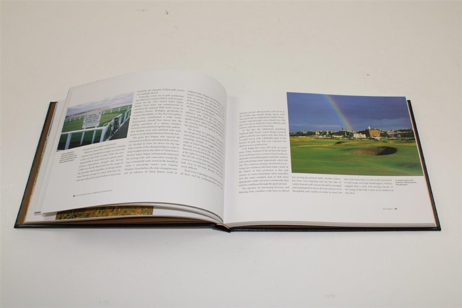 2002 'Golf Architecture: A World Perspective' Vol. 1 Ltd Ed #76/100 Book Signed by Author Paul Daley