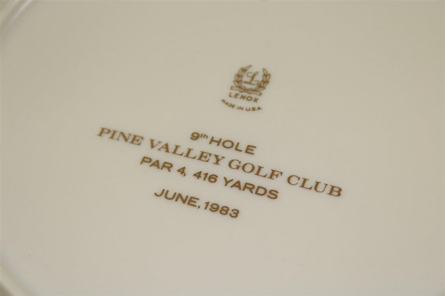 Pine Valley Golf Club 'John Arthur Brown Cup' Lenox Plate