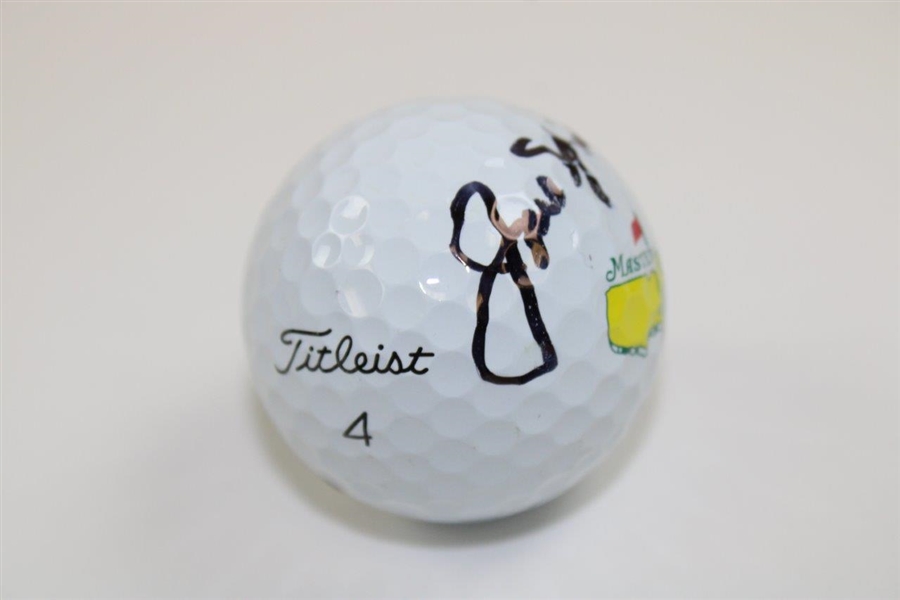 Jack Nicklaus Signed Titleist Masters Logo Pro V1 Golf Ball JSA #BB22650