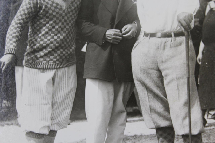 Bobby Jones, Gene Sarazen, & James Francis Burke Photo