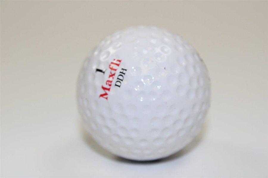 Gene Sarazen Signed Dunlop Maxfli DDH 1 Logo Golf Ball JSA ALOA