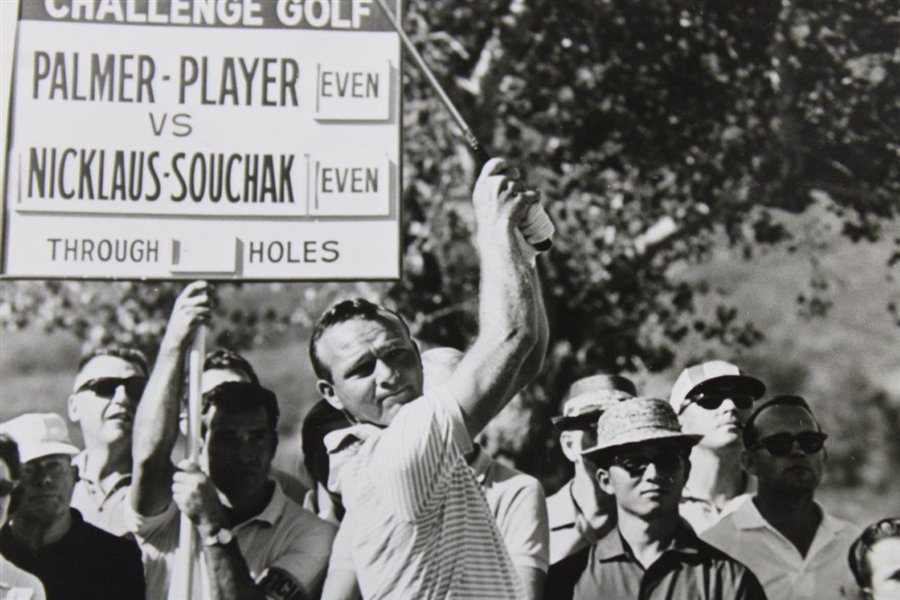 Arnold Palmer Challenge Golf Wire Photo - Palmer/Player vs. Nicklaus/Souchak - 1/11/1964
