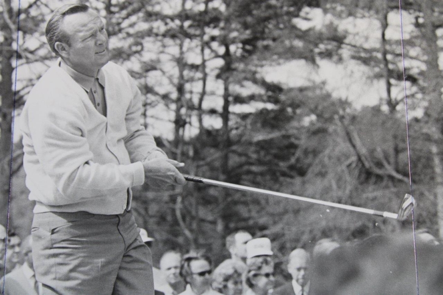Late 1960’s Arnold Palmer Watches Iron Shot Original Photograph 