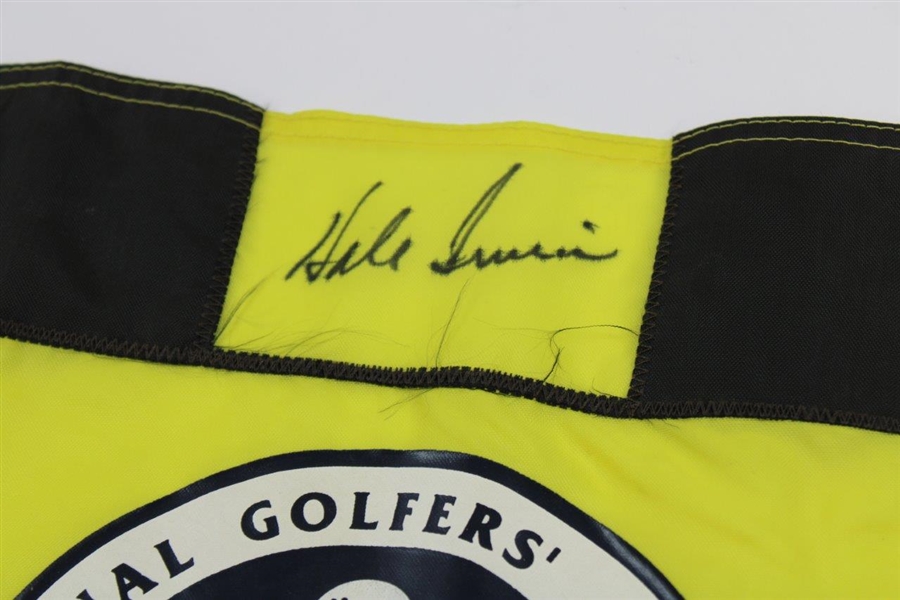 Hale Irwin & David Graham Signed PGA of America Seal Course Flag JSA ALOA