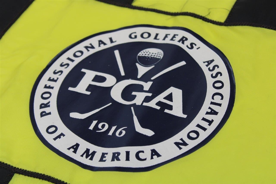 Hale Irwin & David Graham Signed PGA of America Seal Course Flag JSA ALOA