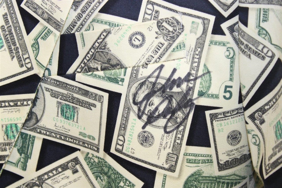 John Daly Signed Personal Hand-tailored LoudMouth Money Money Money Themed Sport Coat JSA ALOA