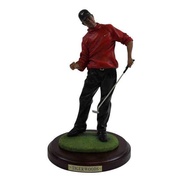 Tiger Woods Upper Deck Ltd Ed Historical Beginning 1997 Masters Champ Statue In Box