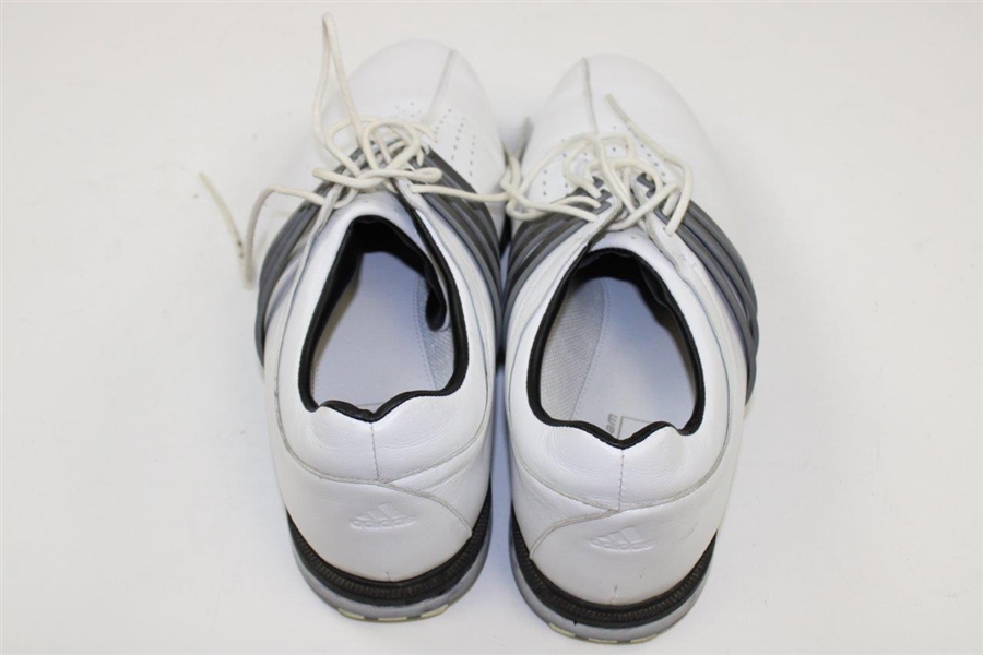 Greg Norman's Personal Worn Adidas Tour360 LTD 3D Fit Foam Golf Shoes