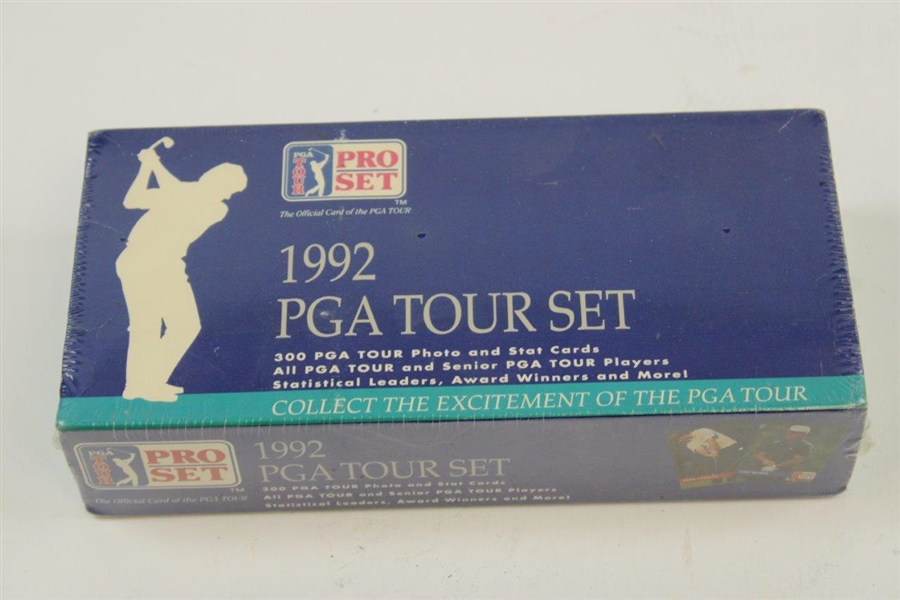 Unopened 1992 PGA Tour Card Set - Sealed In Original Wrap