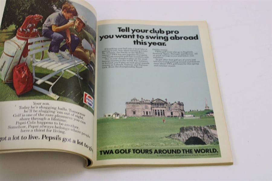1971 PGA Championship at PGA National Golf Club Program - Jack Nicklaus Winner