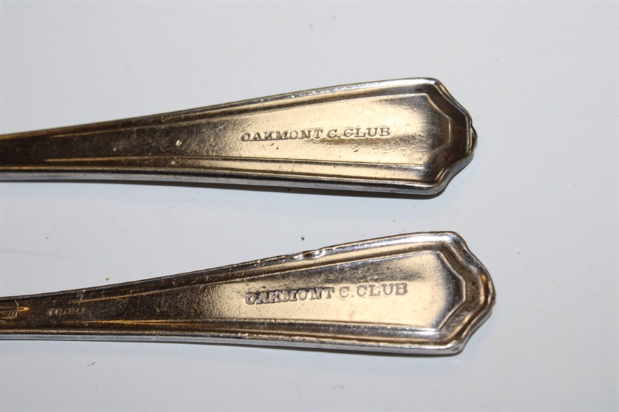 Vintage Oakmont Country Club - Fork & Spoon - Intl. Silver Co.