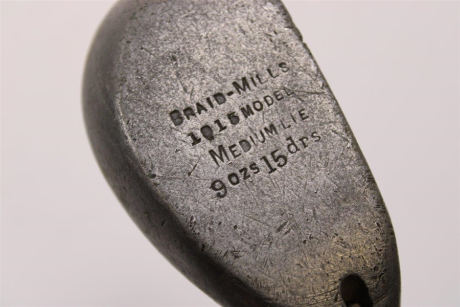 Standard Mills Co. Sunderland Braid-Mills Model Medium Lie 9ozs 15drs Putter