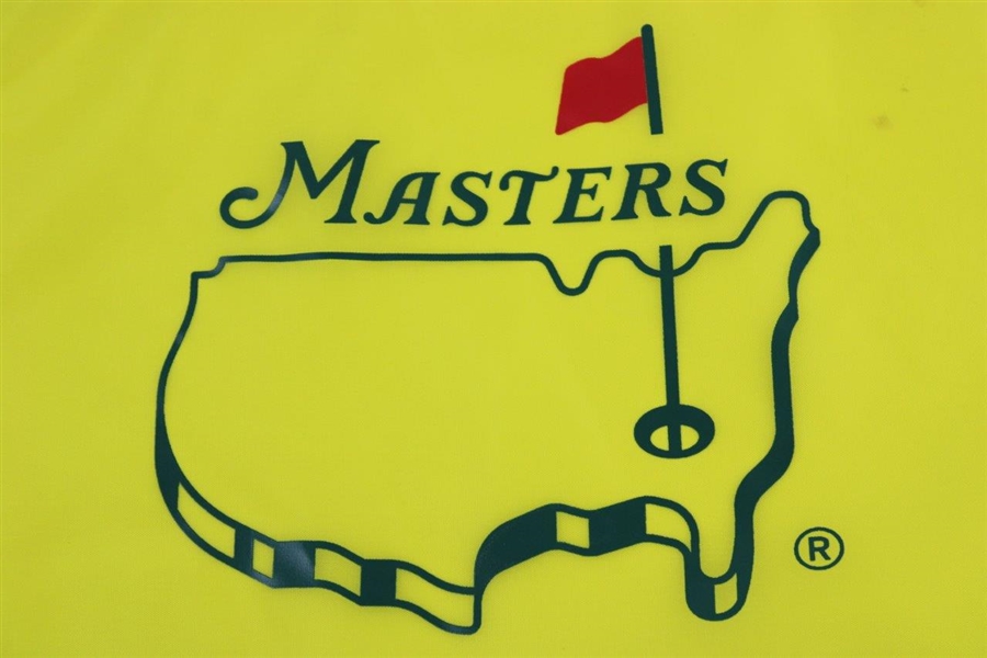 2019 Masters Tournament - Used 2nd Hole Flag - Tiger Claims 5th Masters Win!