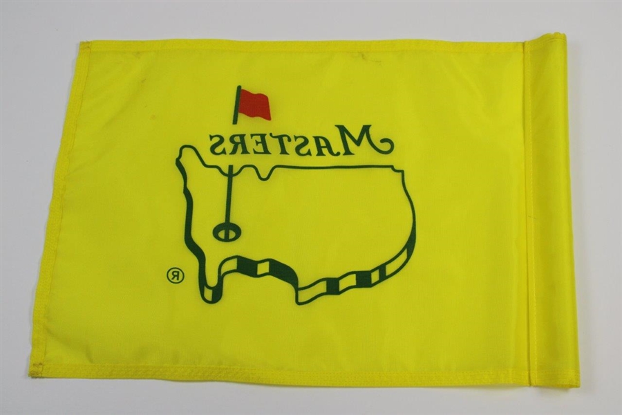 2019 Masters Tournament - Used 2nd Hole Flag - Tiger Claims 5th Masters Win!