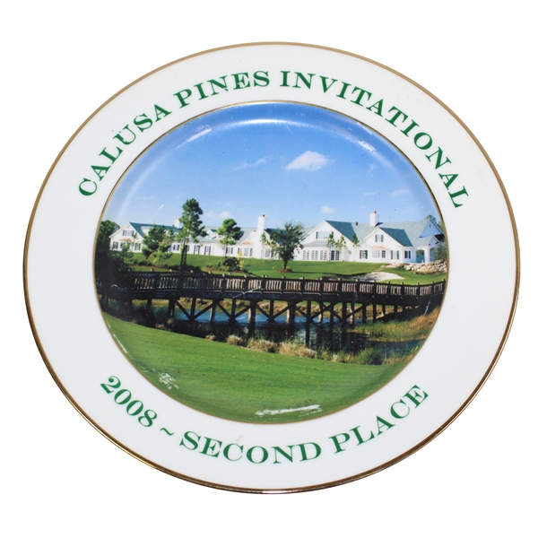Vinny Giles' 2008 Calusa Pines Invitational Second Place Plate