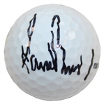 Sam Burns Signed Masters Logo Golf Ball JSA #AC31335