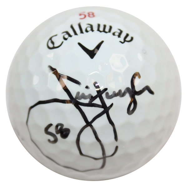 Jim Furyk Signed Callaway '58' Logo Golf Ball JSA #DD50847
