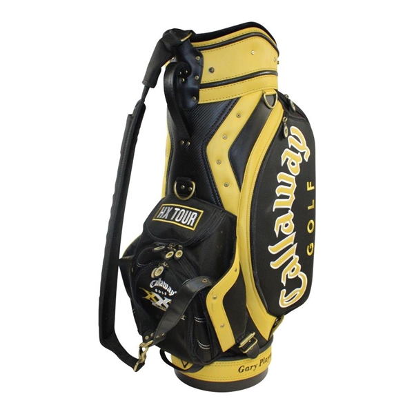 Gary Player's Personal Used 2007 Masters Used Callaway Black & Gold 25th Anniversary Golf Bag