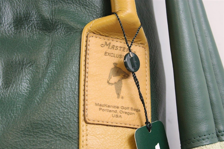 Augusta National GC Masters Exclusive Leather MacKenzie Golf Bag - Unused