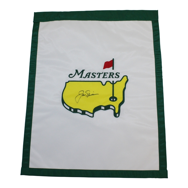 Jack Nicklaus Signed Masters Undated Garden Flag JSA ALOA