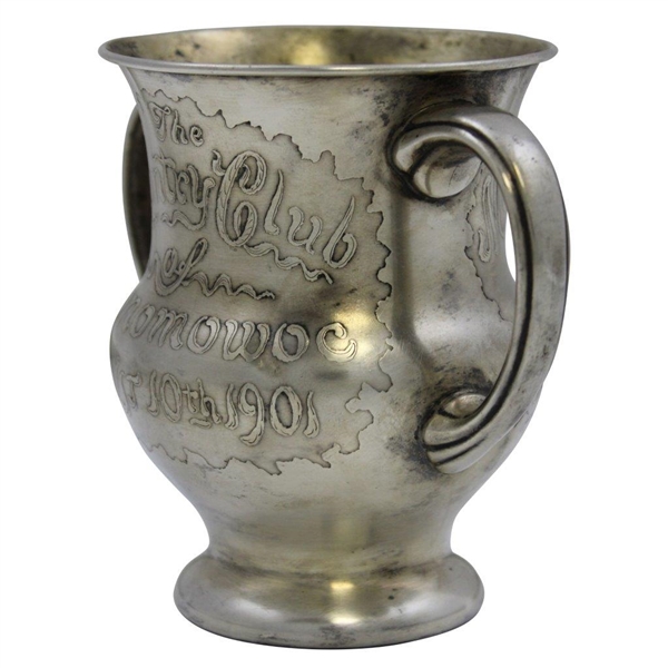 1901 Oconomowoc Country Club Men's Handicap Sterling Silver Trophy Cup 